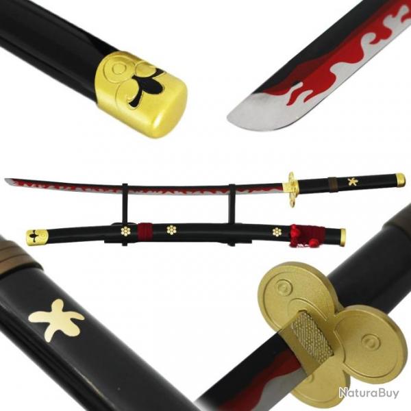 Katana en Mtal One Piece ENMA Black Edition Roronoa Zoro