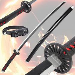 Pack Katana Cosplay Tanjiro Kamado DEMON SLAYER + Holster Ceinture