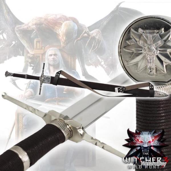 pe en acier Serpentine de Geralt De Riv The Witcher 3