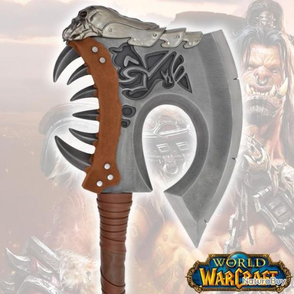 Hache Hurlesang de Grommash Grom Hellscream World of Warcraft