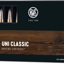 BALLES RWS UNI-CLASSIC 11,7G , Calibre: 300wm.