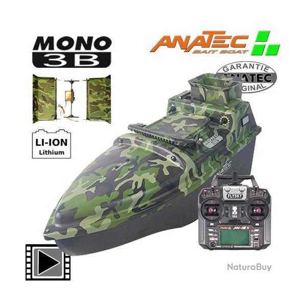 Bateau Amorceur Anatec Monocoque 3B Forest Lithium AN-i6X