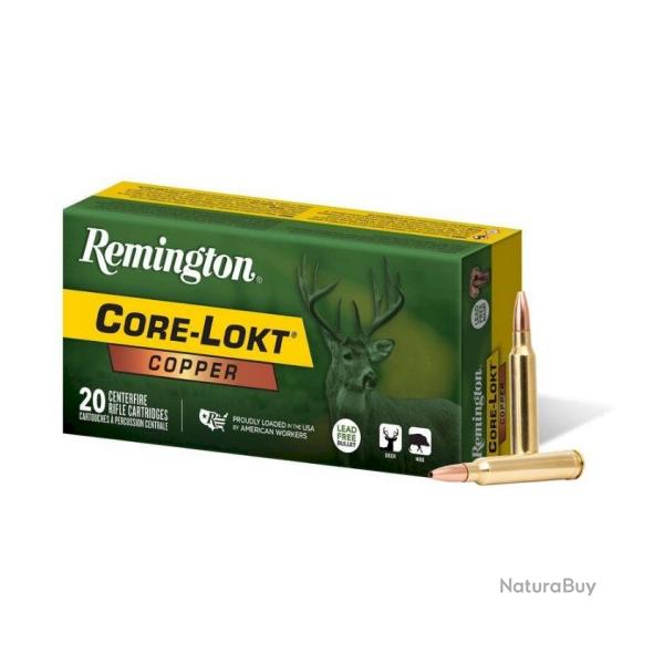 Munitions REMINGTON cal.300wm core lokt copper 180gr par 20