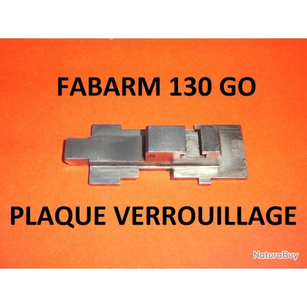 plaque verrouillage fusil FABARM 130 GO - VENDU PAR JEPERCUTE (RE48)