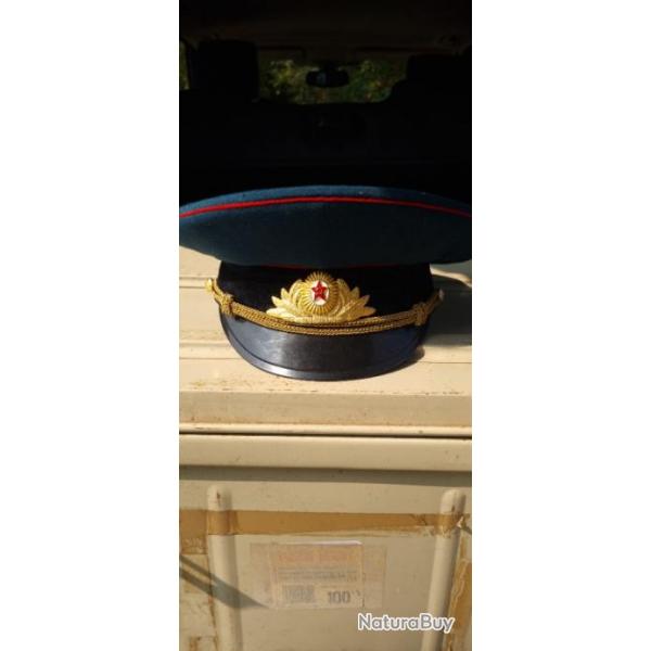 Casquette de parade Sovitique URSS Officier