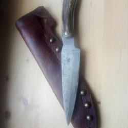 Couteau forgé artisanal
