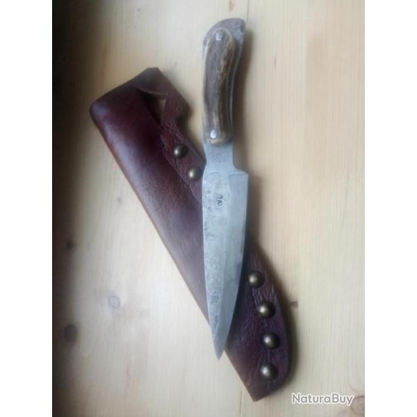 Couteau forg artisanal