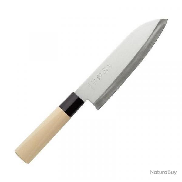 Couteau Santoku "Peuplier" 16,5 cm [Sekiryu]