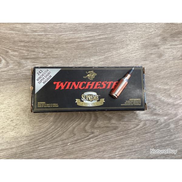 WINCHESTER - 243 WSSM - BALLISTIC SILVERTIP