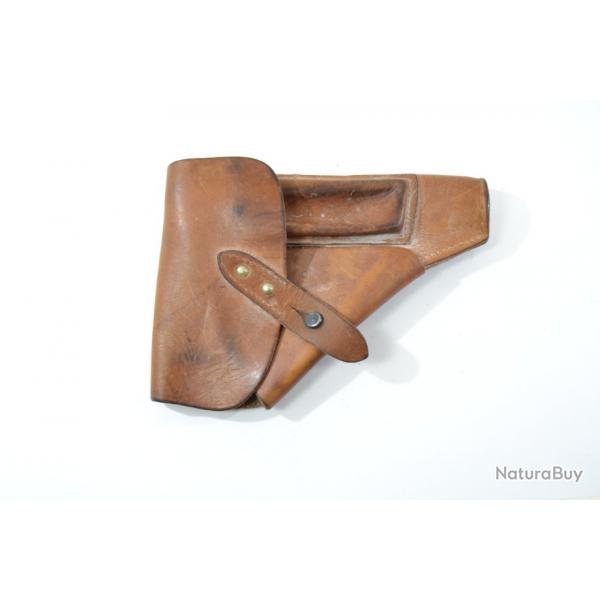 Etui / Holster de pistolet en cuir. Idal pour Marakov 9mm / Ruby 7,65mm, armes de taille similaires