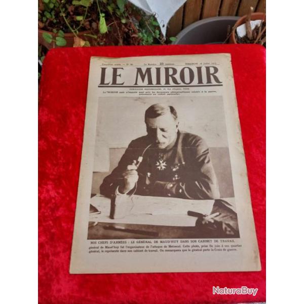 Journal le MIROIR numro 86 WW1