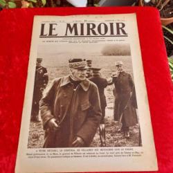 Journal le MIROIR numéro 76 WW1. Militaria.