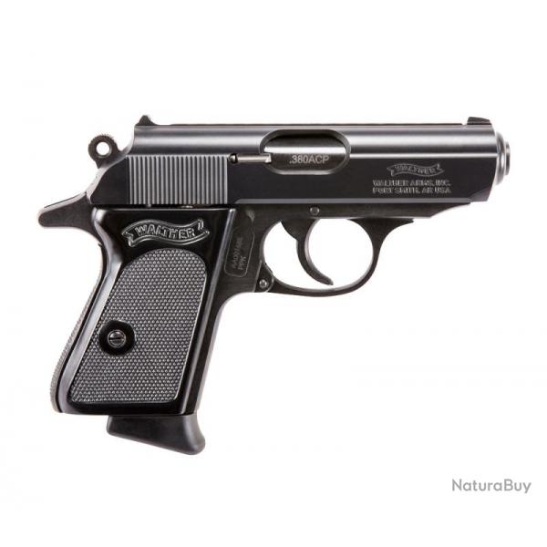 WALTHER PPK 380 ACP BLACK 6 COUPS