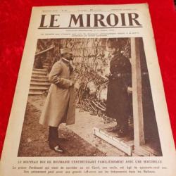 Journal le MIROIR numéro 48 WW1. Militaria