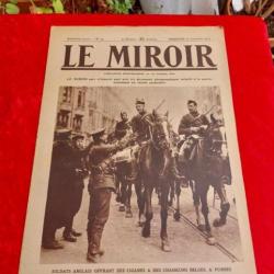 Journal le MIROIR numéro 52 WW1. Militaria.