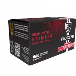 FIOCCHI AMORCES PRIMERS SMALL PISTOL - BOITE DE 150 UNITÉS