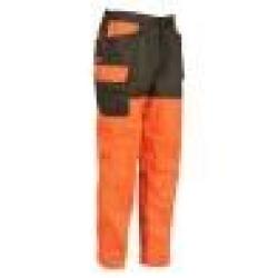 Pantalon De Chasse Enfant Roncier Orange PERCUSSION