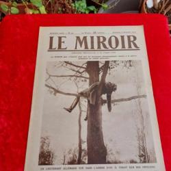 Journal le MIROIR numéro 54 WW1. Militaria.