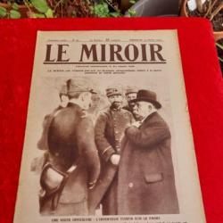 Journal le MIROIR numéro 64 WW1. Militaria.