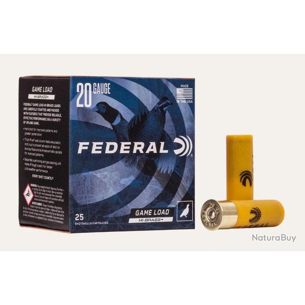 Cartouches Federal Game Load Cal 20 70 Par 1