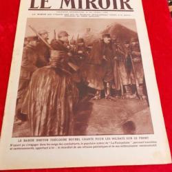 Journal le MIROIR numéro 67 WW1. Militaria.