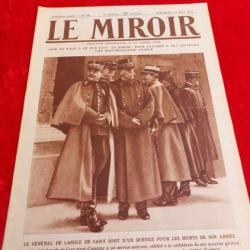 Journal le MIROIR numéro 68 WW1. Militaria.