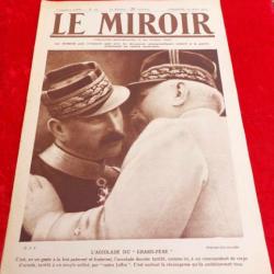 Journal le MIROIR numéro 74 WW1. Militaria.