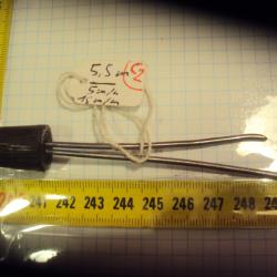 Férule  ou (Embout bouchon) canne fusils  5.5  mm ( 22 )  . Conforme model d'origine.