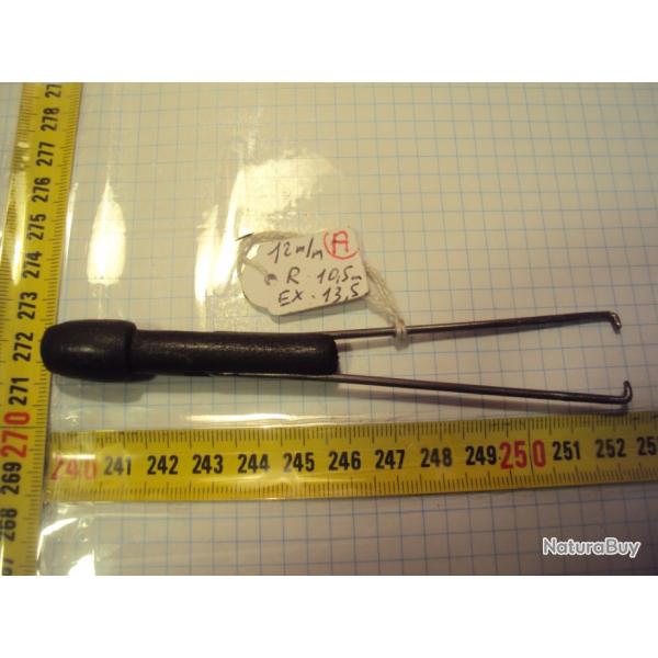 Frule  ou (Embout bouchon) canne fusils  12 mm  . Conforme model d'origine.                     (A)