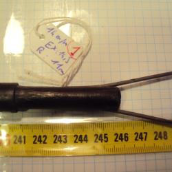 Férule  ou (Embout bouchon) canne fusils  14 mm  . Conforme model d'origine.                     (1)