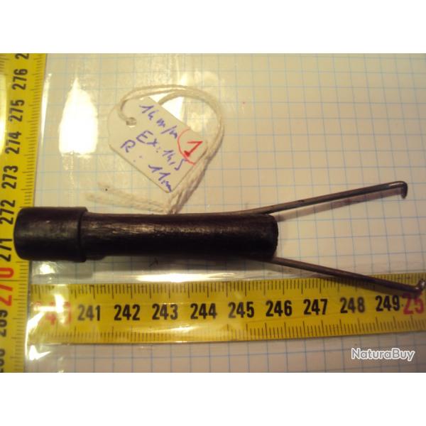 Frule  ou (Embout bouchon) canne fusils  14 mm  . Conforme model d'origine.                     (1)