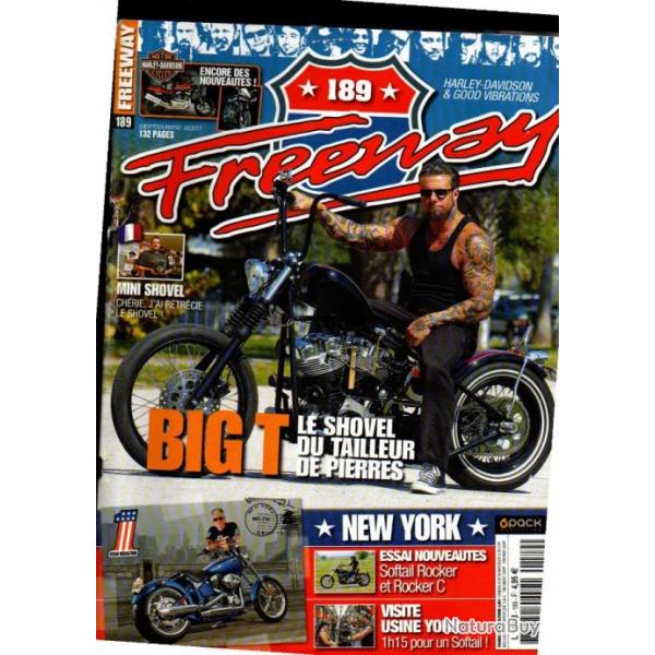 freeway magazine 2006-2007 , revues motos ,5 revues ,179, 177,185, 187, 189