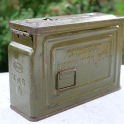 US ARMY - caissette munitions US M1 CANCO CAL 30M1 AMMUNITION BOX - NORMANDIE 1944