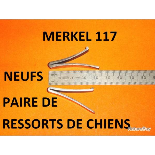 paire de ressorts de chiens NEUFS fusil MERKEL 117 - VENDU PAR JEPERCUTE (HUA1)