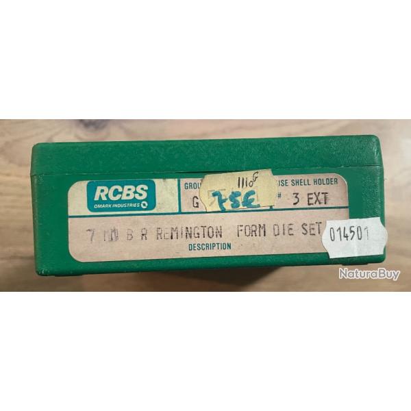 jeux d'outil RCBS de formage 7 mm BR