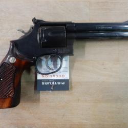 REVOLVER SMITH & WESSON 586 6" CAL 357 MAGNUM OCCASION BON ETAT