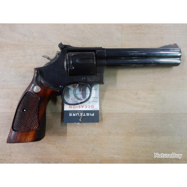 REVOLVER SMITH & WESSON 586 6" CAL 357 MAGNUM OCCASION BON ETAT