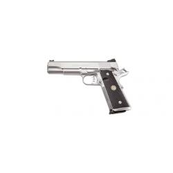 WILSON COMBAT - Pistolet CQB Elite Stainless 1911 - 9x19 - Plaquettes G10 Gris/Noir