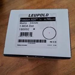 VENDS POINT ROUGE FREEDOM LEUPOLD RDS