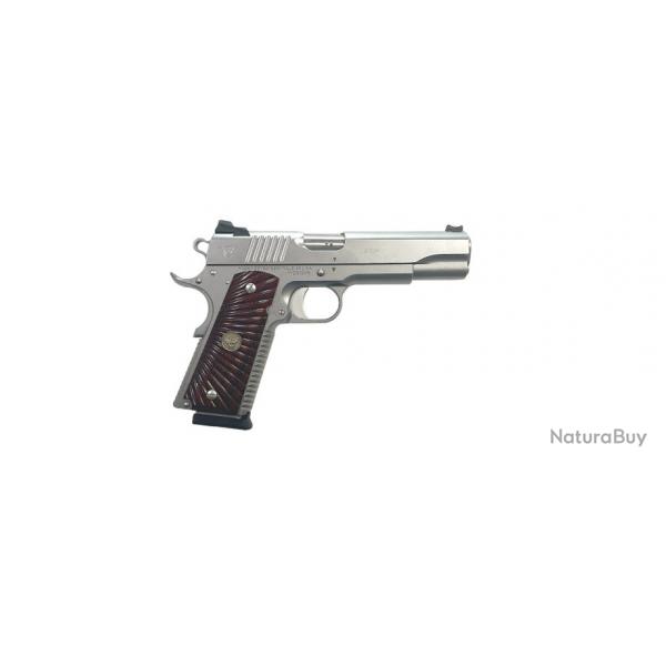 WILSON COMBAT - Pistolet ACP Full Size Stainless 1911 9x19 Plaquettes Coco Bolo