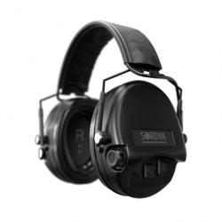 Casque anti bruit Sordin supreme mil aux SFA slim noir