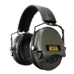 Casque anti bruit Sordin supreme mil aux SFA slim vert