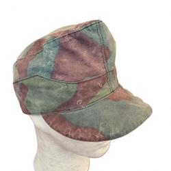 Casquette allemande en camouflage Italien seconde guerre