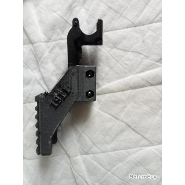 Support red dot et lampe laser pour pistolet SIG Sauer 1911 le pistolet n'est pas a vendre