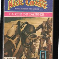 nick carter comic's pocket la clé du danger , bd de presse ,