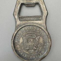 décapsuleur US américain Kennedy USA vintage