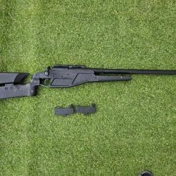 Fusil Sniper airsoft R93 LRS1 Blaser noir + 2 chargeurs (+lunette selon condition)