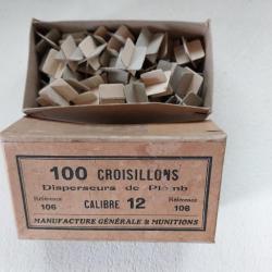 Croisillons cartons anciens.