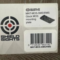 Plaque low profil RMS pour glock MOS