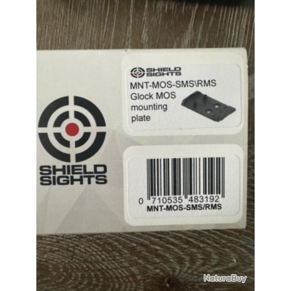 Plaque low profil RMS pour glock MOS